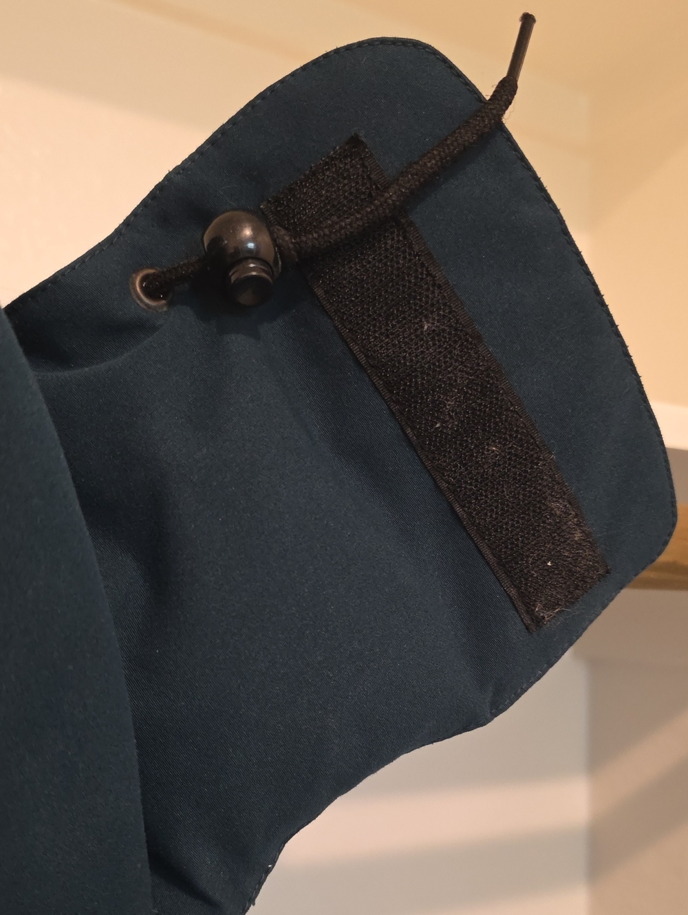 Vintage Eddie Bauer Dark Blue Field Jacket with Hood GOOSE DOWN - Picture 8 of 9